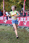 Girls under-13s National Cross Country Relay, Berry Hill Park, Mansfield. Photo:  David T. Hewitson/Sports for All Pics